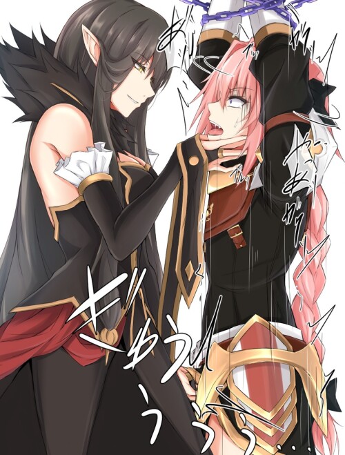  astolfo and semiramis fate and 1 more drawn by watarase piro sample ac66078404c79d693ced32882b511a5