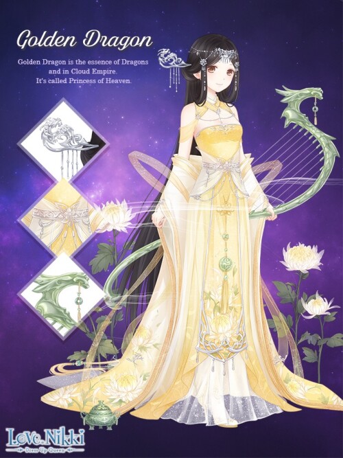 Golden Dragon of Neck 01