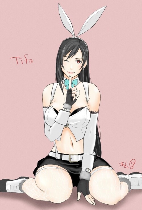  tifa lockhart and tifa lockhart final fantasy and 3 more drawn by mochimochi1082 sample a493e9285e3