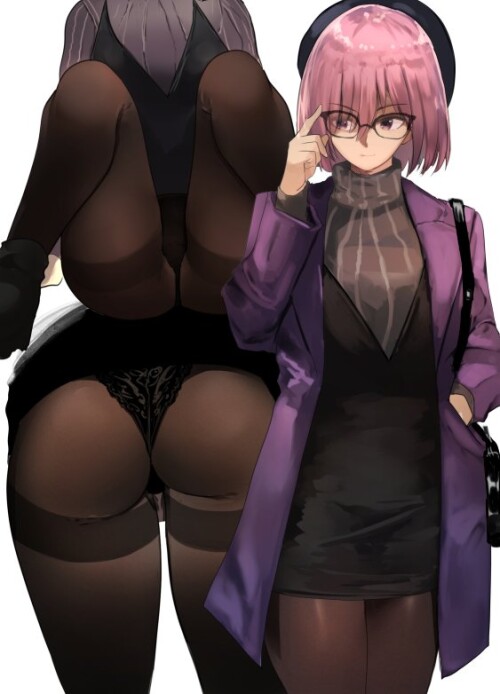  mash kyrielight fate and 1 more drawn by cafe au lait kafeore 518d54bdc7108ffb7f247b510609f3e6