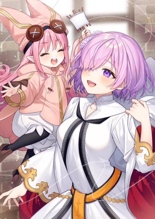 mash kyrielight habetrot and mash kyrielight fate and 1 more drawn by karokuchitose sample 6c69035f