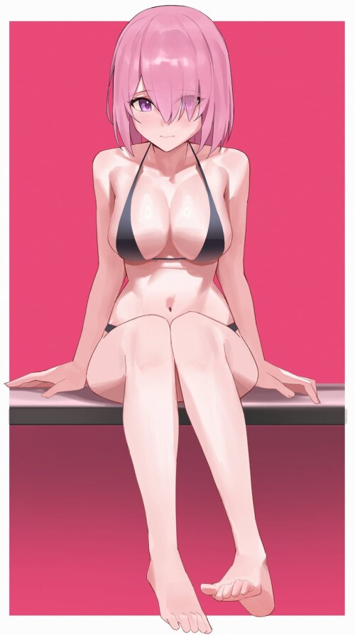  mash kyrielight fate and 1 more drawn by o taku sample 69ddbfabece85204ee8936e936e61490