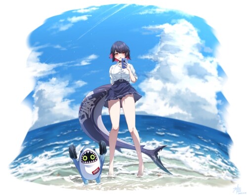  ellen joe and sharkboo zenless zone zero drawn by z shitei ero sample 2337e004710fda5c80404dd08de70