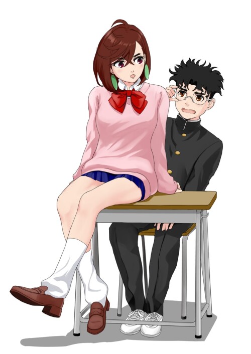  ayase momo and takakura ken dandadan drawn by mizuki mizuki ame sample 2c8849b5044bf252bd36c28e3d3b