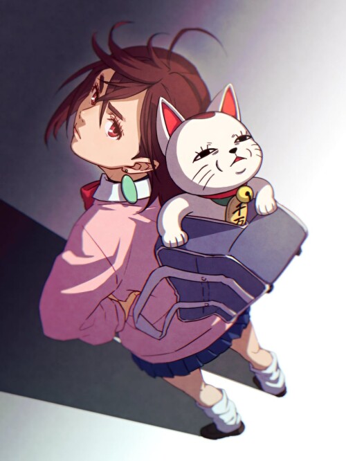  ayase momo and turbo granny dandadan drawn by cariyacalco sample b85c8e8d2e616a648e1717a295eedf3a