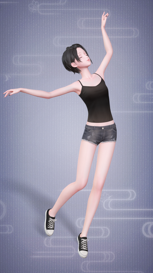 282 - Scarlet Intent Reimagine Celebration - 180 Pink Gems BG/Pose Pack 2