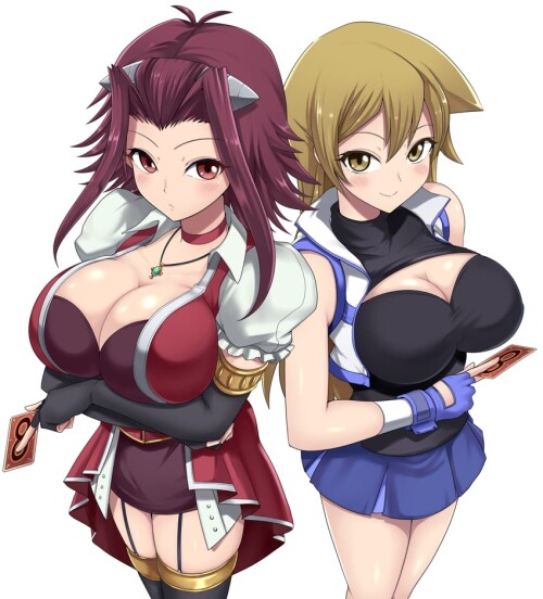  tenjouin asuka and izayoi aki yu gi oh and 2 more drawn by kasai shin sample 4933387979b3bc97557e5e