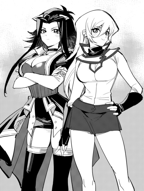  tenjouin asuka and izayoi aki yu gi oh and 2 more drawn by jiayu long 579dc6b9cef922e99ed0383b0b07e