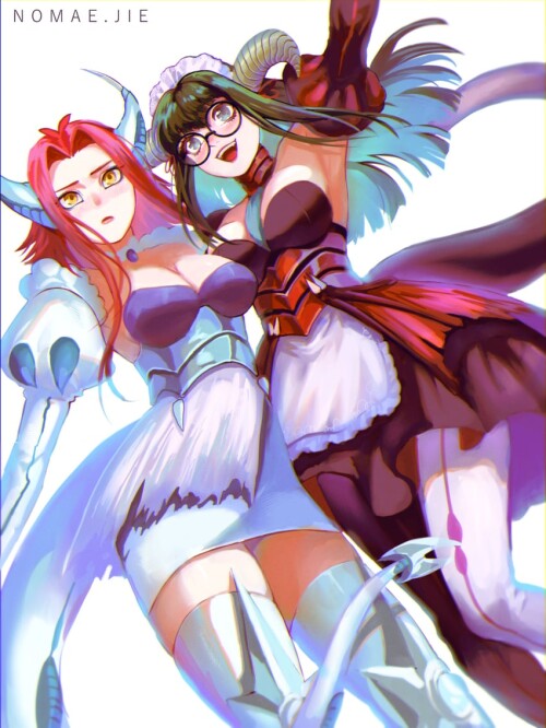  izayoi aki carly nagisa stardust dragon and red dragon archfiend yu gi oh and 1 more drawn by nomae
