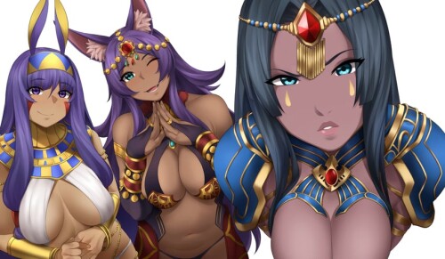  nitocris scheherazade and queen of sheba fate and 1 more drawn by sockinajar sample ec7fb41c95a3010