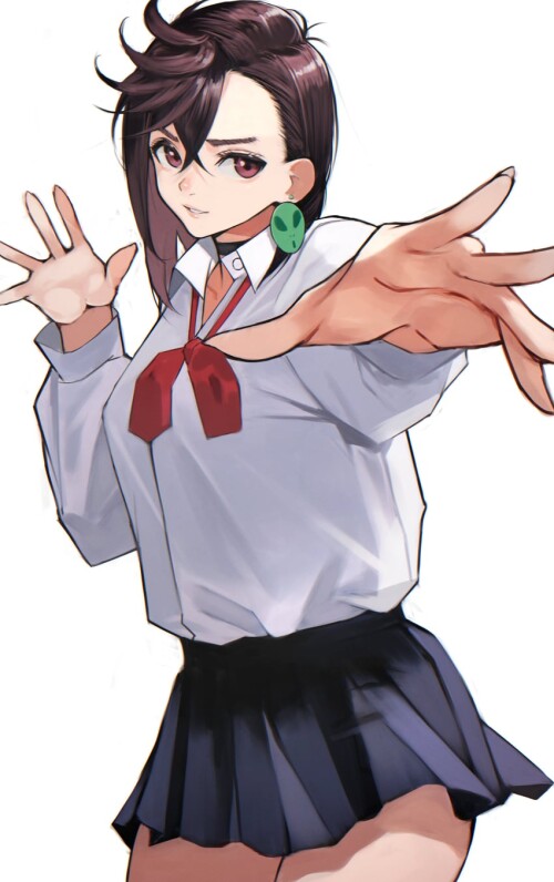  ayase momo dandadan drawn by yoshio 55level sample 9140162a2a8dbd6c65bbec7d9111e15d