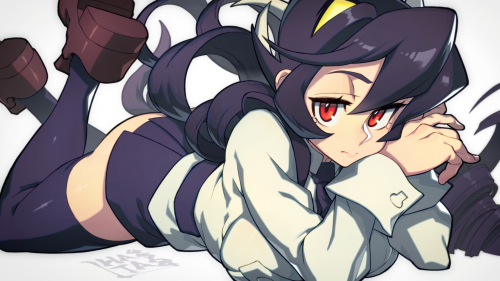 Skullgirls Filia by @Lhata4564 (16 9)
