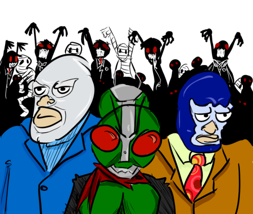El Santo and Blue Demon
