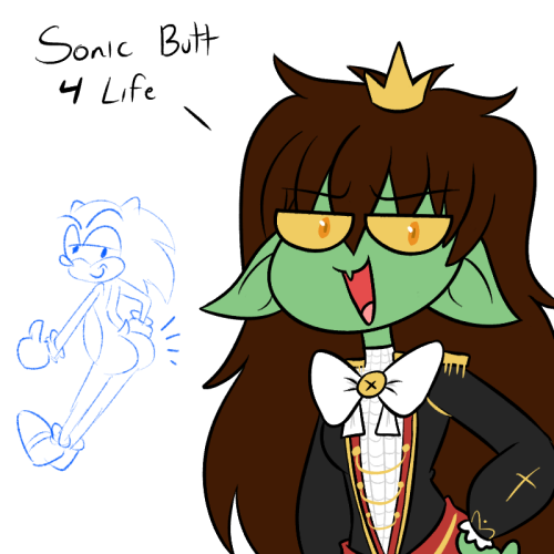 pazzelegg loves sonic butts