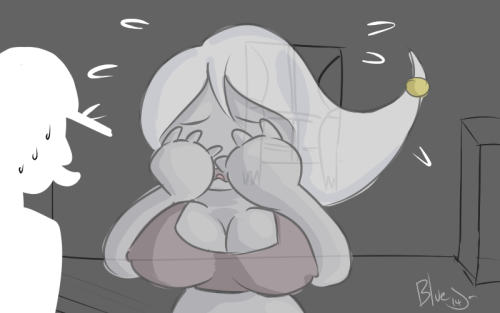 boo girl stare
