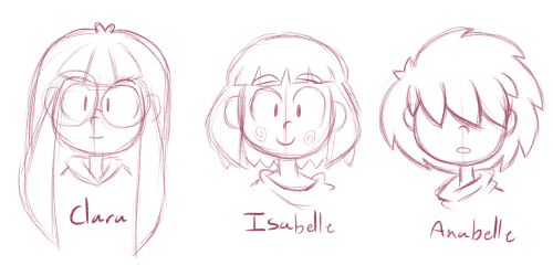 Rafa cute gal doodles