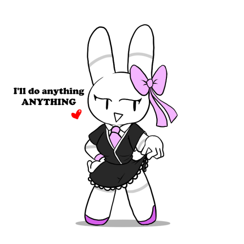 Tiny Bun Office Worker