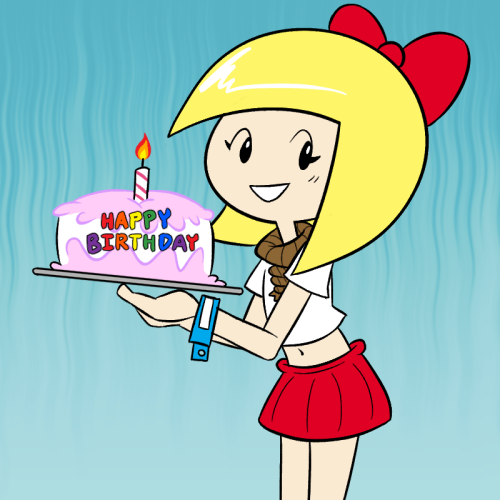 happy birthday nuclearmime Sally pic