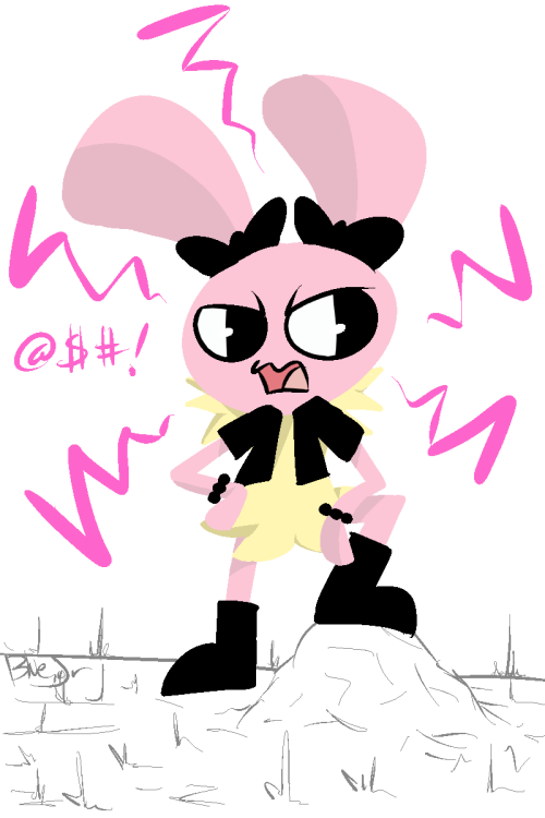 jerk bun girl