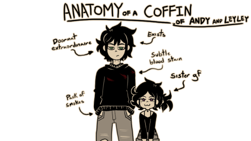 anatomy of a coffin of Andy and Leyley