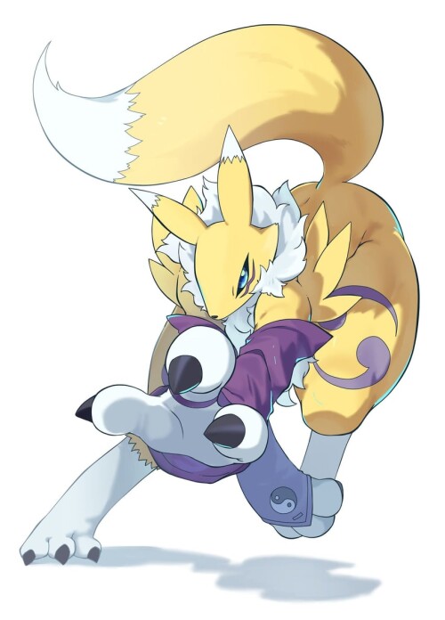  renamon digimon drawn by youzaiyouzai112 sample 5d89896152e624665fcd381ad1aa3c92