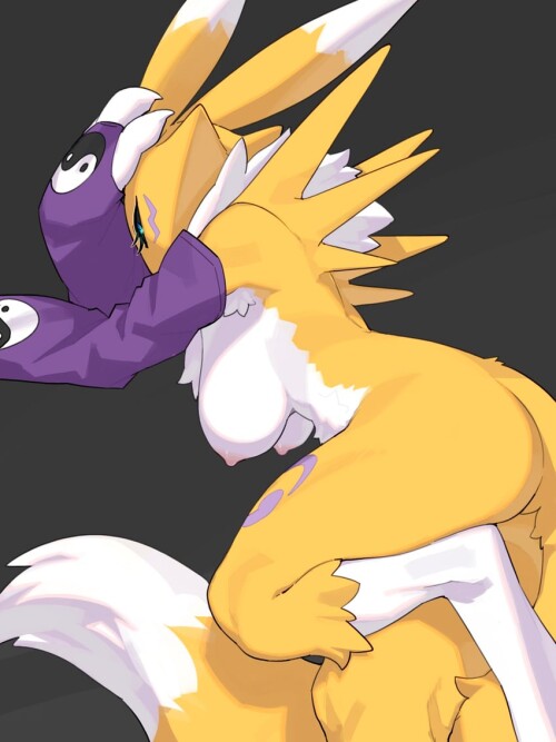  renamon digimon drawn by kame 3t sample 1bdfa796a174eb9f019c2caa1edd2b1e