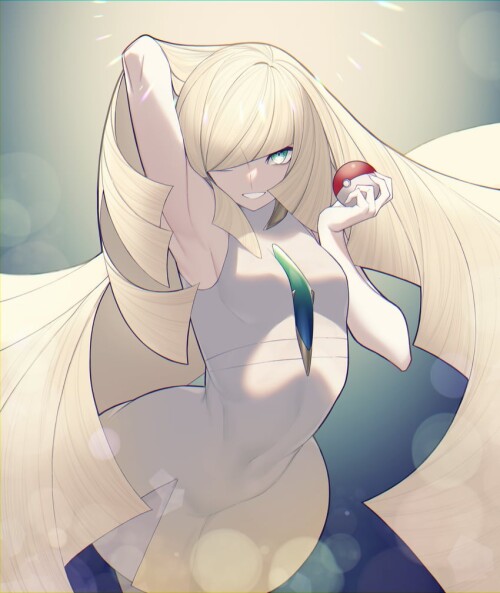  lusamine pokemon and 1 more drawn by yononaka sample c2b7e977e7922d323bbd2b12c135c89d